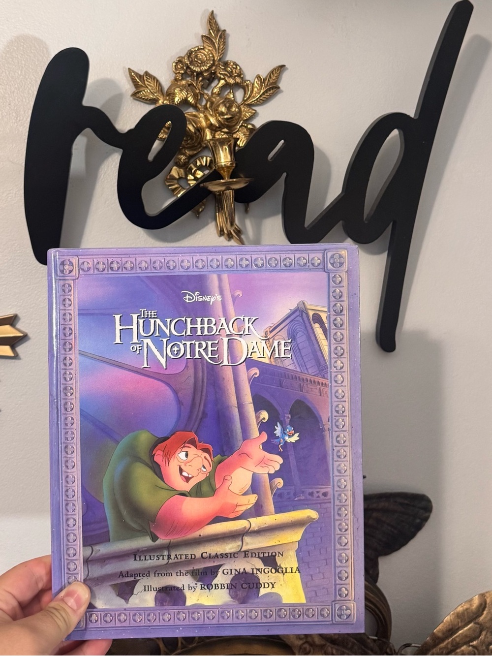 Disney's The Hunchback of Notre Dame: Illustrated Classic Edition 1996 Vintage